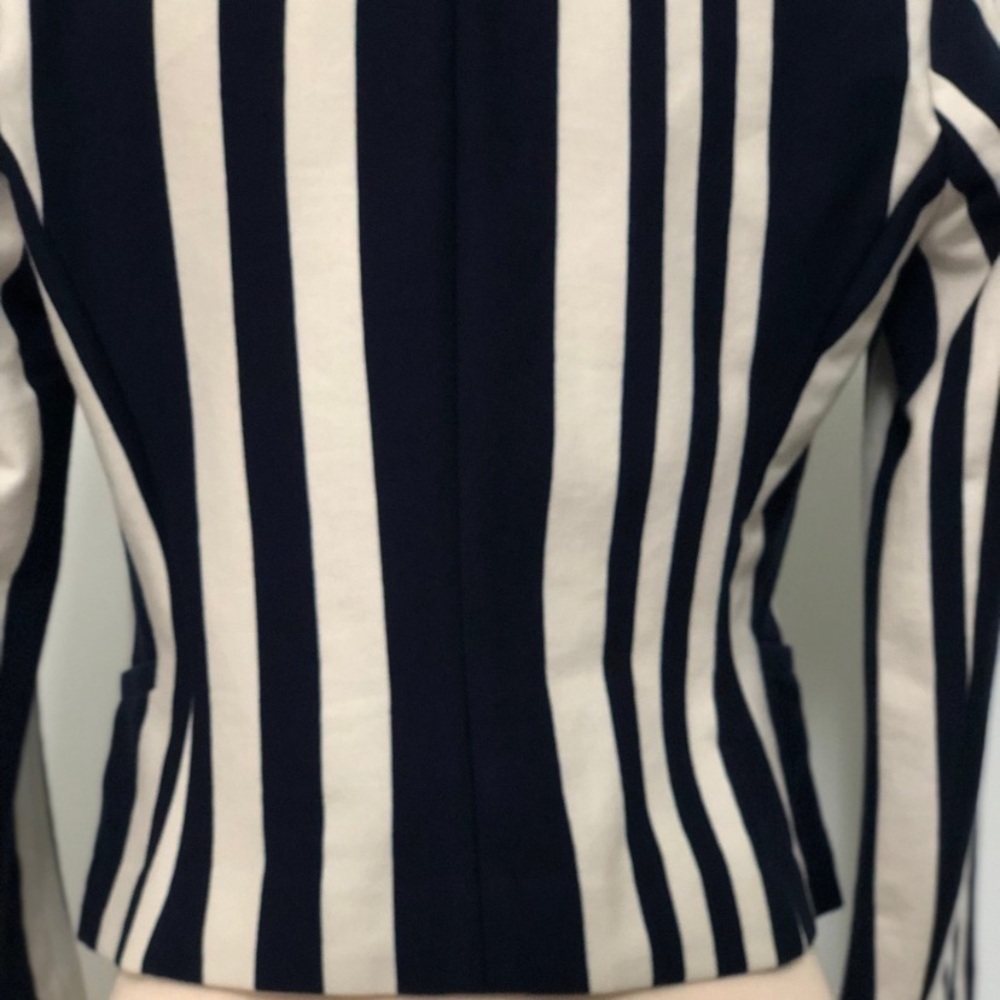 Rachel Roy striped blazer size 4 - Picture 5 of 5
